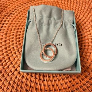 Tiffany & Co. Silver Medium 1837 Interlocking Necklaces